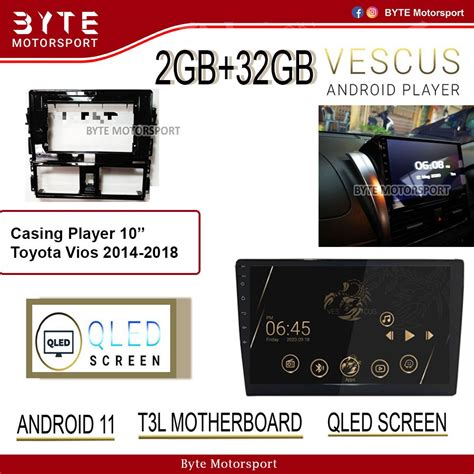 Vescus Dsp G Sim Octa Core Processor Qled Screen Toyota