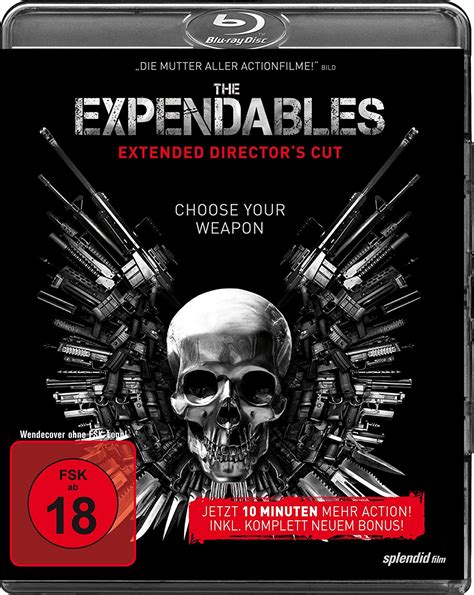 The Expendables Extended Director S Cut Blu Ray Import Dvd Et Blu