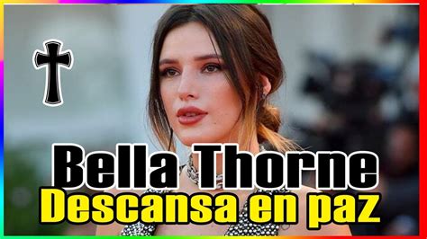 Confirme La Triste Not Cia Sobre Bella Thorne Un Gran Shock De Vida