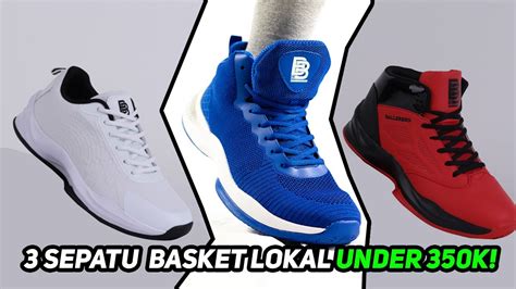 3 Sepatu Basket Lokal UNDER 350K Review Singkat Sepatu Basket