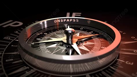 The Compass Above It Has The Words Onspas Over It Background 3d