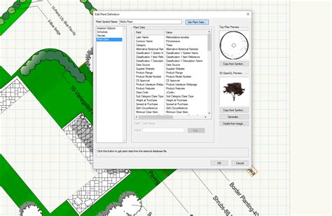 Using The Plant Database Site Design Vectorworks Community Board