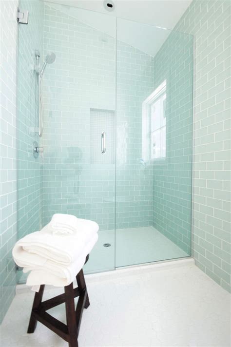 Glass Tile Pros And Cons • Queen Bee Of Honey Dos In 2022 Glass Tile Bathroom Tile Bathroom