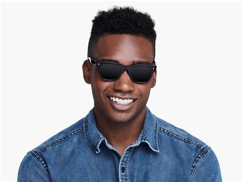 Harris Low Bridge Fit Sunglasses In Jet Black Warby Parker