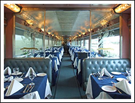 VIA Rail Dining Car On The Canadian The Dining Car On VIA Flickr