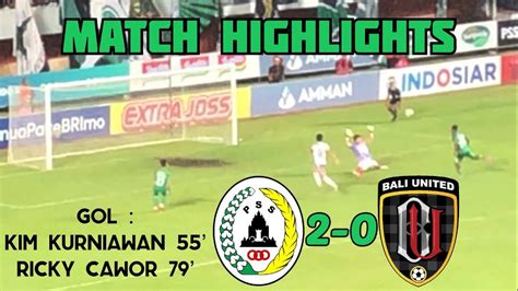 HIGHLIGHTS PSS SLEMAN 2 0 BALI UNITED LIGA 1 2022 23 YouTube