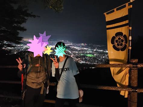 久々の三女登場👧in金華山ナイトハイク2023818 Tomitinさんの金華山・洞山・舟伏山の活動データ Yamap ヤマップ