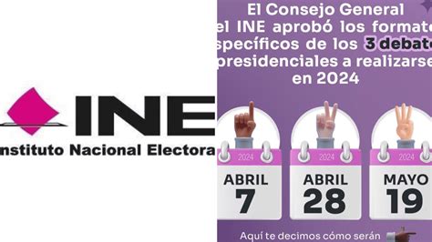 Ine Avala Formato Para 3 Debates Presidenciales Rumbo A Las Elecciones 2024 MÉxico Diverso