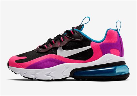 Nike Air Max 270 React Hyper Pink Vivid Purple Bq0101 001