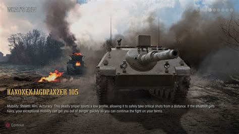 Screenshot Of World Of Tanks Mercenaries KanonenJagdPanzer 105