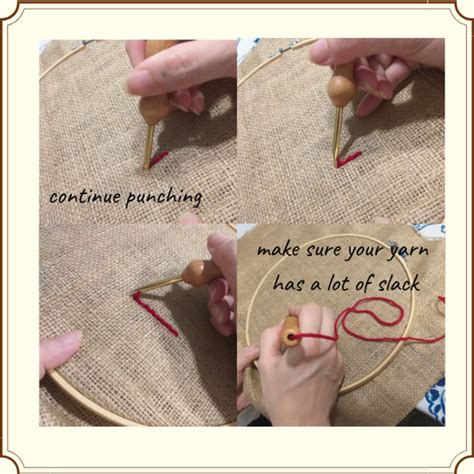 Punch Needle Step By Step Craft Tutorial For Beginners Hubpages