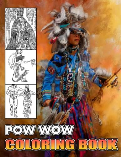 Pow Wow Coloring Book Interesting Coloring Book Suitable For All Ages