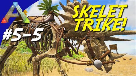 Skeletal Trike Ark Survival Evolved Dansk S Son Ep Youtube