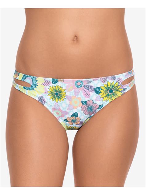 Salt Cove Women S Multi Color Printed Stretch Lined Bikini Moderate