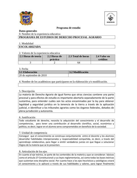 PDF Programa de estudio Parcial examen opción múltiple 2do