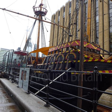 The Golden Hinde replica ship and museum, London - See Around Britain