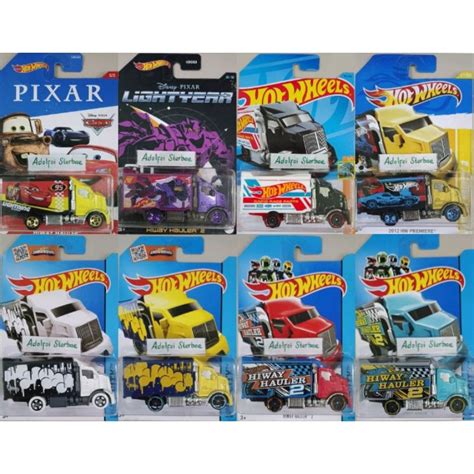Jual Hotwheels Hot Wheels Hiway Hauler 2 Edisi Disney Pixar Cars Lightning Mcqueen Hw City 2012