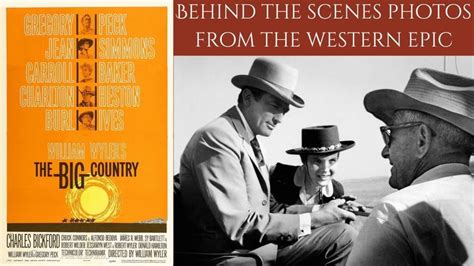 Behind The Scenes Photos From William Wyler's All Star Western Epic ...