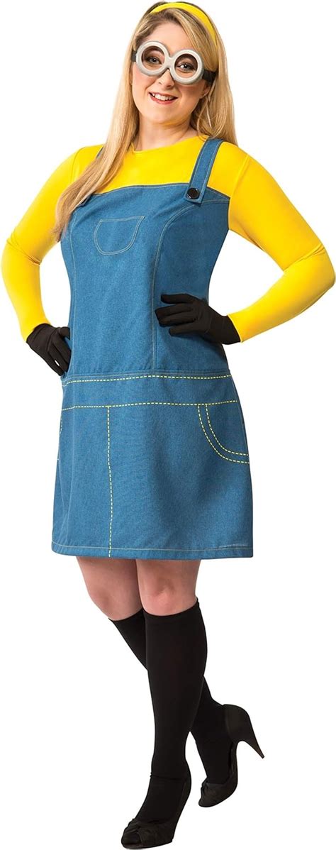 Rubies Womens Plus Size Despicable Me 2 Female Minion Costume Funtober