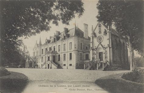 Saint Maur Ch Teau De La Lienne Par Luant Indre Carte Postale