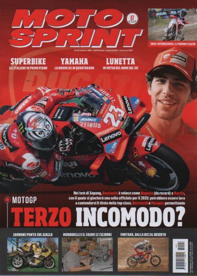 Motosprint N 7 13 19 Febbraio 2024 Settimanale Italiano EDICOLA