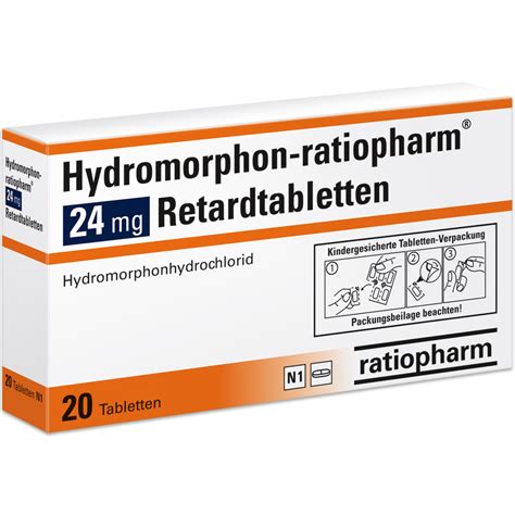 Hydromorphon Ratiopharm Mg Retardtabletten Ratiopharm Gmbh