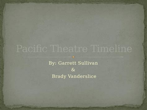 (PPTX) Pacific Theatre Timeline - DOKUMEN.TIPS