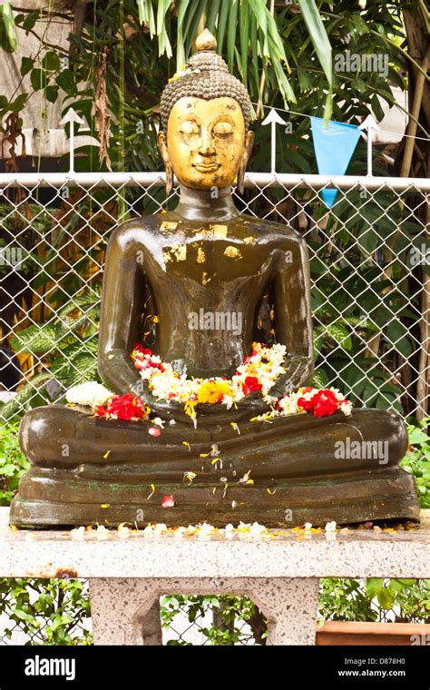 Buddha statue in Thailand Stock Photo - Alamy