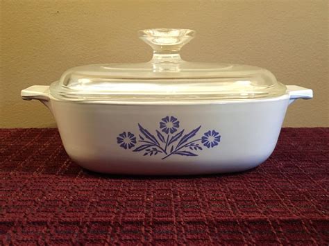 Blue Flower Corningware Tray Beautiful Flower Arrangements And Flower