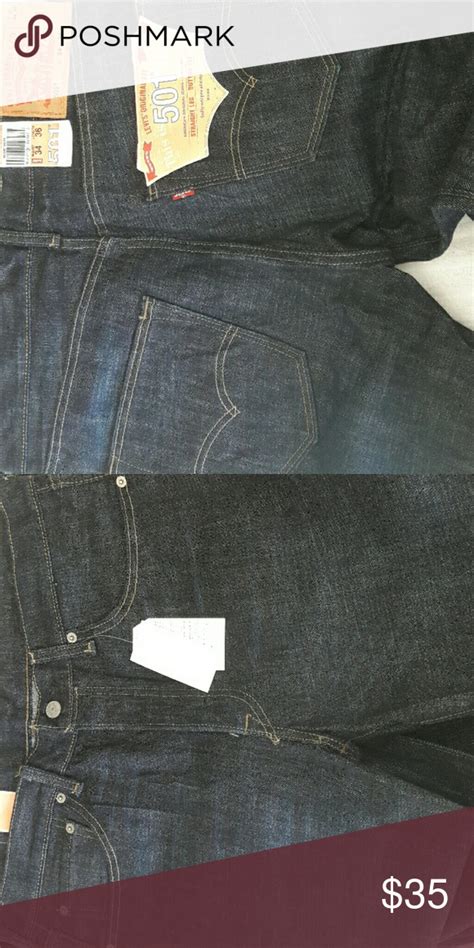 Levi 501 Original Fit Button Fly 34 X 36 Jeans Levis 501 Jeans