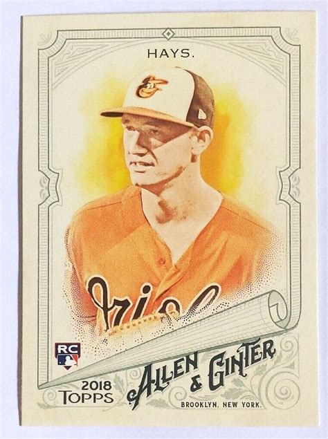 Topps Allen Ginter Austin Hays Rookie Orioles Ebay