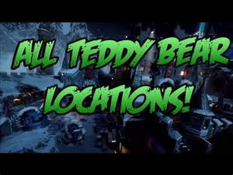 Der Eisendrache 3 Teddy Bear Locations SONG EASTER EGG YouTube