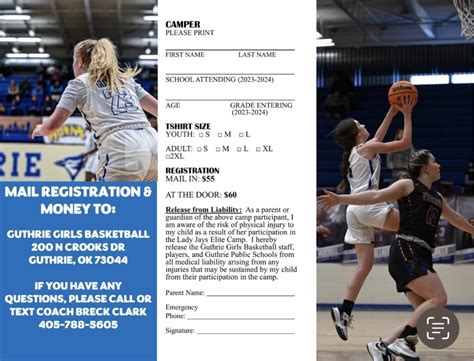 Lady Jays Basketball to host Elite Camp, Kids Camp – Guthrie News Page