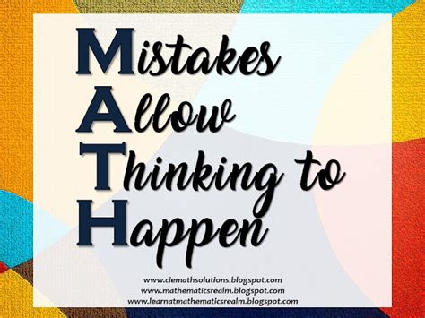 Mathematics Allow Things to Happen (Math Quotes) ~ Mathematics Realm