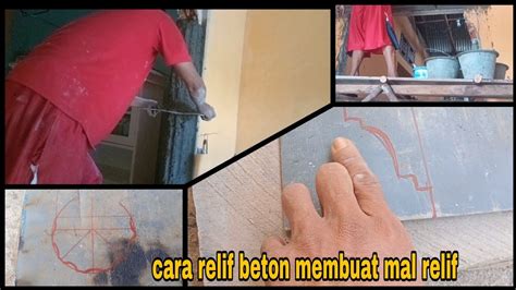 Cara Relif Betonpilar 12 Lingkaran Buat Mal Sampai Selesai