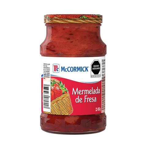 Mermelada de Fresa McCormick 450g Justo Súper a Domicilio