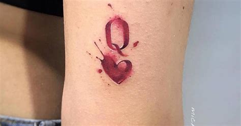 Top Queen Of Heart Tattoo Latest In Cdgdbentre