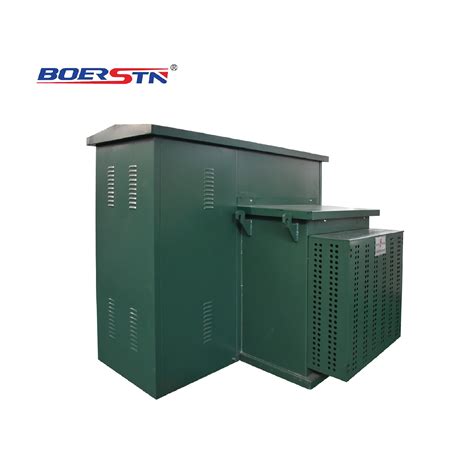 Compact Pad Mounted Transformer Substation American Type Outdoor Kv