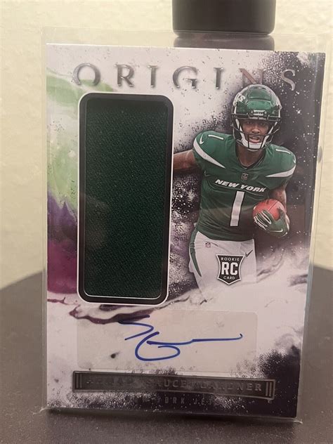 Panini Origins Ahmad Sauce Gardner Rpa Jumbo Rookie Patch Auto