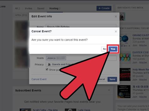 How To Delete An Event On Facebook 6 Steps With Pictures