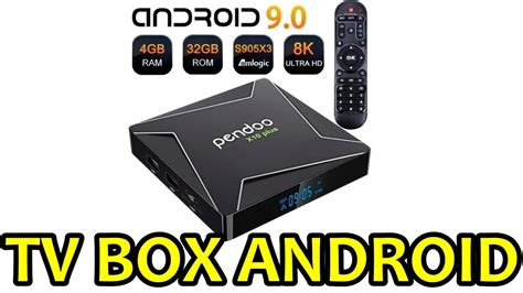 Pendoo X Plus Unboxing Review Android Box K Hdr Dolby Vision Gb