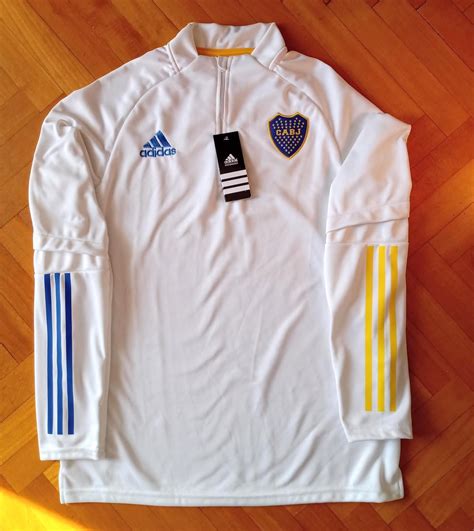 Venta Buzo De Boca Blanco Adidas En Stock