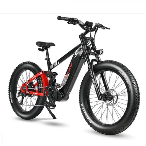 Cyrusher All Terrian Electric Bike V Ah Fat Tire E Bike Bicycle