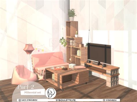 Millennial Part 2 The Livingroom 2022 Screenshots The Sims 4