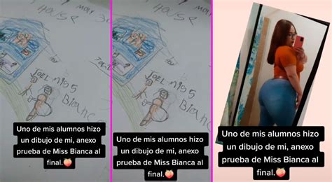 TikTok Viral Profesora Les Pide A Sus Alumnos Que La Dibujen Y