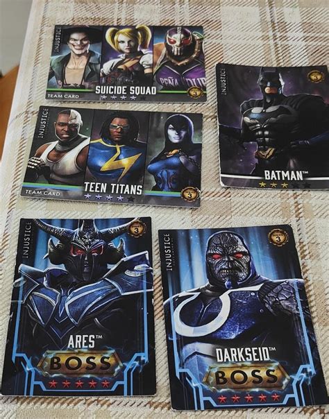 Injustice Cards For Sale Hobbies Toys Toys Games On Carousell