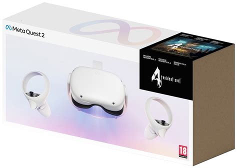 Meta Quest Vr Portabelt Headset Resident Evil Paket Gb