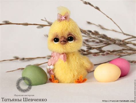 Пасхальный ЦЫПЛЕНОК крючком. Описание - Russian-Handmade.com