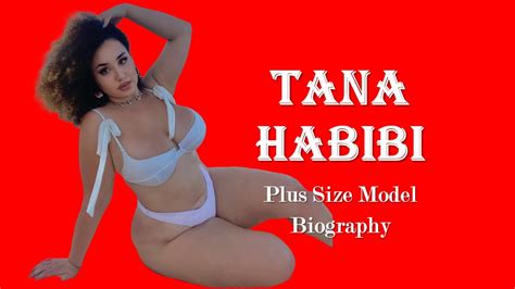 Palestinian Plus Size Model Tana Habibi Biography Age Weight Height