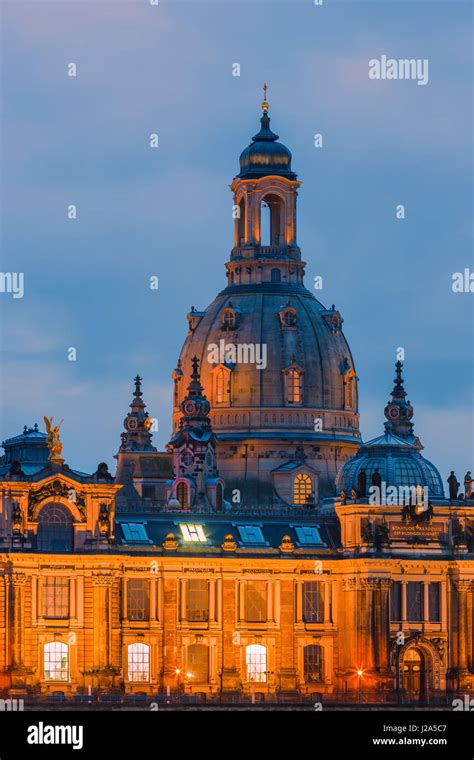 The Frauenkirche Church Of Our Lady A Lutheran Church In Dresden